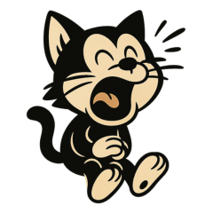 Vintage Cat Sticker Pack