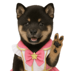 A Shiba Inu puppy who became an idol