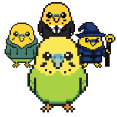 Pixel Budgie