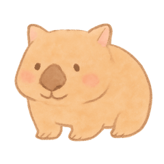 line_stamp_wombat