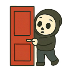 ドア好きには堪らんLINEスタンプ