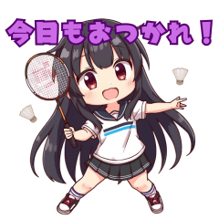 Badminton girls 0812