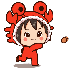 Chibi Crab : Animated Stickers
