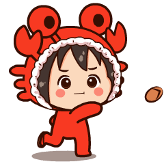 Chibi Crab : Animated Stickers