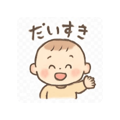 Baby's feelings(hand-drawn style)