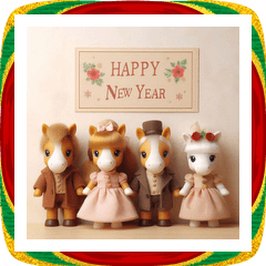 Happy New Year, 2026, Horse 148