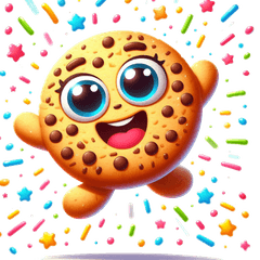 かわいいクッカーカートゥーンステッカーで