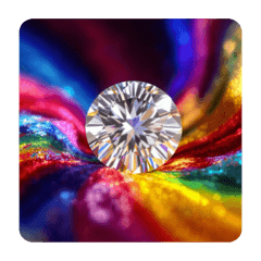 ダイヤモンドカラースタンプ1