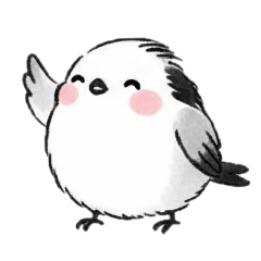 A laid-back long-tailed tit