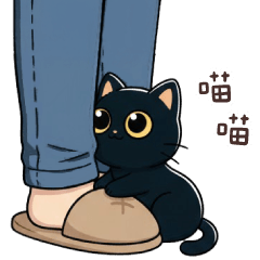 小黑炭喵喵★卡哇伊快樂貓生