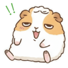 Everyday Guinea Pig Sticker
