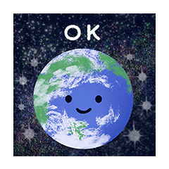 Kirakira Planet Sticker