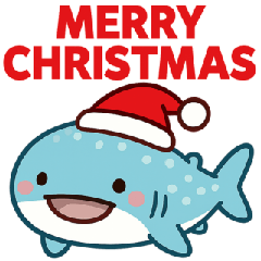 Cool and Cute Whale Shark Daily Sticker