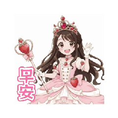草莓小公主動態貼圖