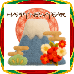 動く飛び出す♡和風フェルト細工