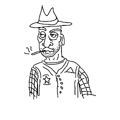 Random line art