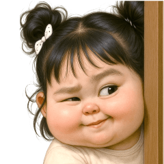 Chubby Girl Funny face169(MINI)EN
