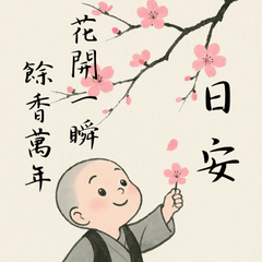 侘寂風小沙彌 | 心靈療癒與正能量