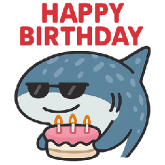 Cool Whale Shark Daily Sticker