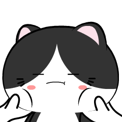 Baby Tuxedo Cat 12 : Pop-up stickers