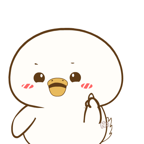 Cute Bald Bird : Effect stickers