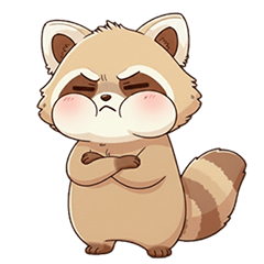 Sulking Tanuki