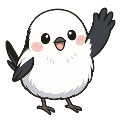 Fluffy Shimaenaga Friends