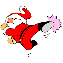 산타사랑! 크리스마스 기분 스티커