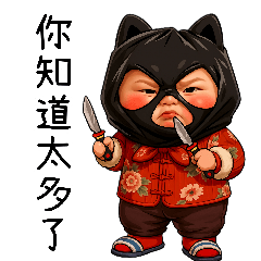 超可愛小棉襖匪徒寶寶