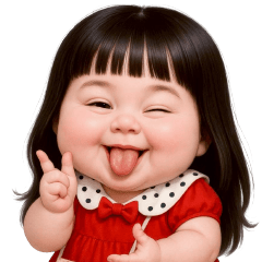 Chubby Girl Funny face170(MINI)EN