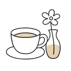 大人女子のシンプルライフ　ゆるスタンプ