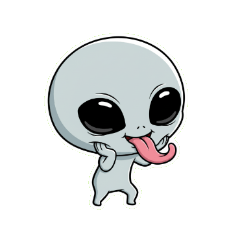 不機嫌すぎて暴走するグレーエイリアン