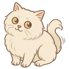 慵懶貴氣的波斯貓表情包