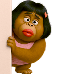 Chimpanzy so cute 2 BIG