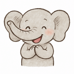 New Elephant Stickers! Enjoy!