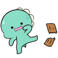 Chubby Dino 10 : Animated Stickers