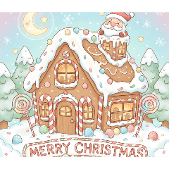 Practical Christmas stickers