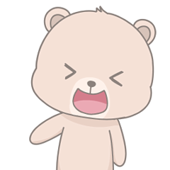 Cute Cream Bear