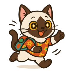 元氣暹羅貓的工作日常