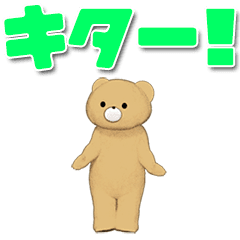 Animated Teddy kuma(D)