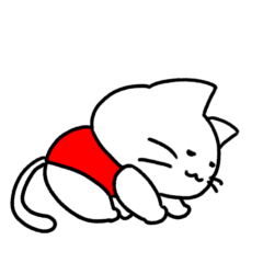 Mimi, cute cat LINE stickers 9.