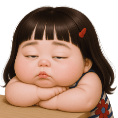 Chubby Girl Funny face171(BIG)EN