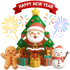 ลุงแซนต้า : อวยพรปีใหม่ (Big)