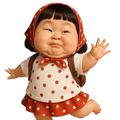 ma-now pokadot No text