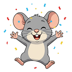 超療癒！萌萌可愛芋鼠鼠之閃亮日常