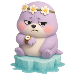 น้องมันม่วง: แมวน้ำตัวโอ้น (ไม่มีคำพูด)