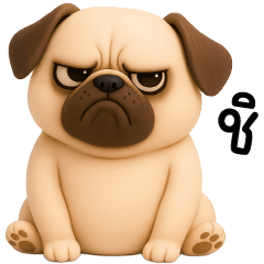 Bock Bock, cute little pug