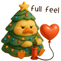 duck chistmas  tree ENG