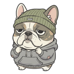 厭世鬥牛犬的心情語錄