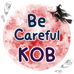 KOB Be careful One word e
